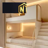 GIƯỜNG NGỦ TẦNG NGỌC THỊNH GỖ SỒI